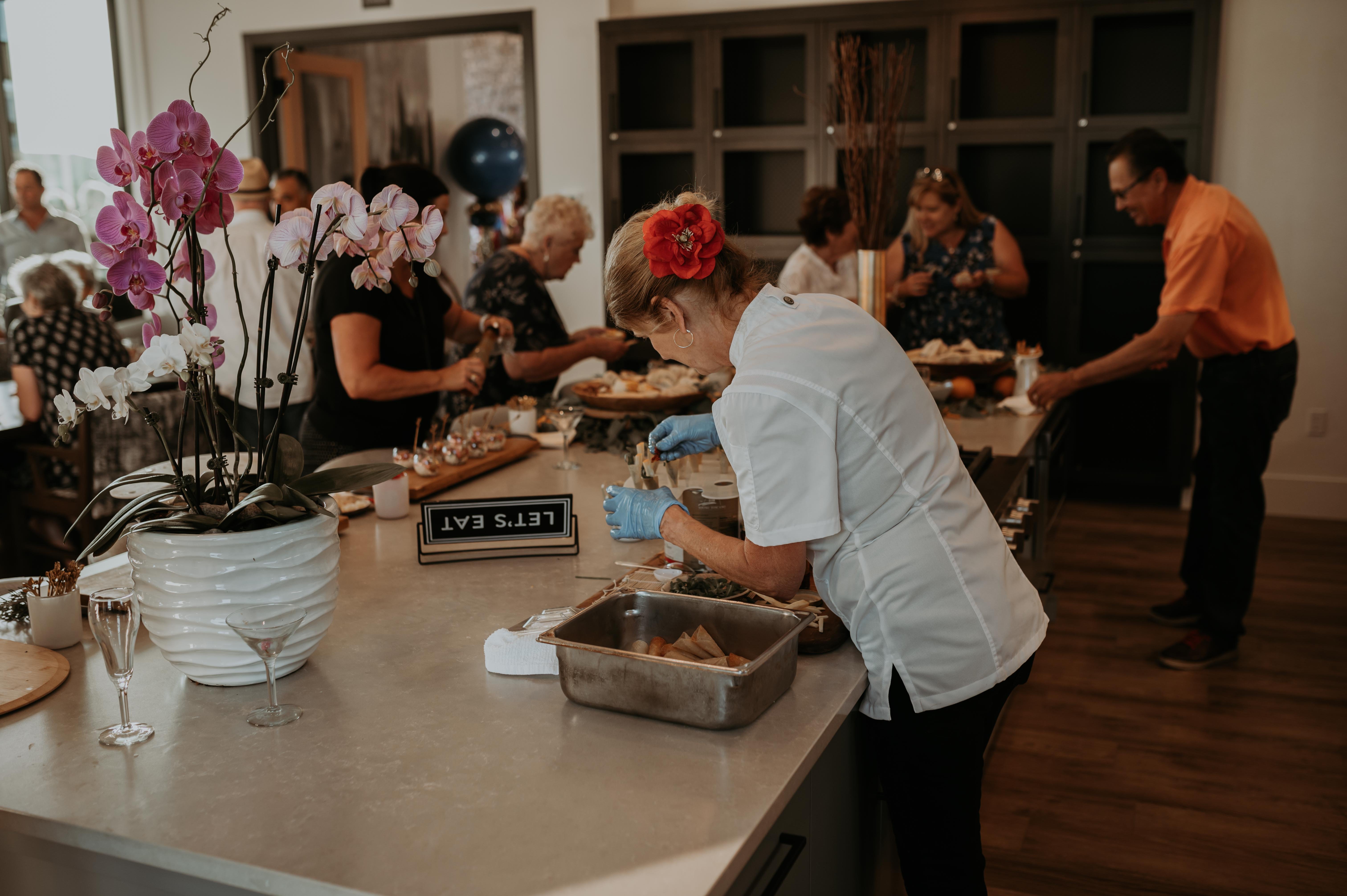 chef at Cannery Club kitchen