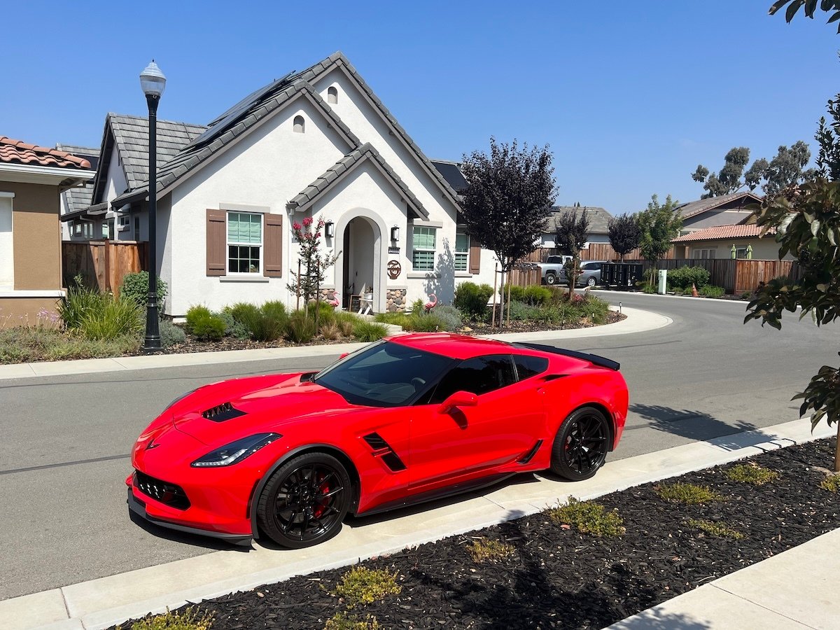corvette at Twin Oaks