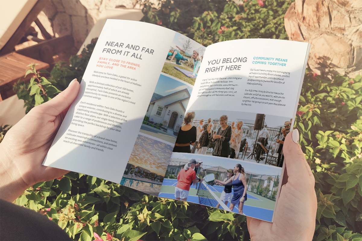 Brochure-in-hands