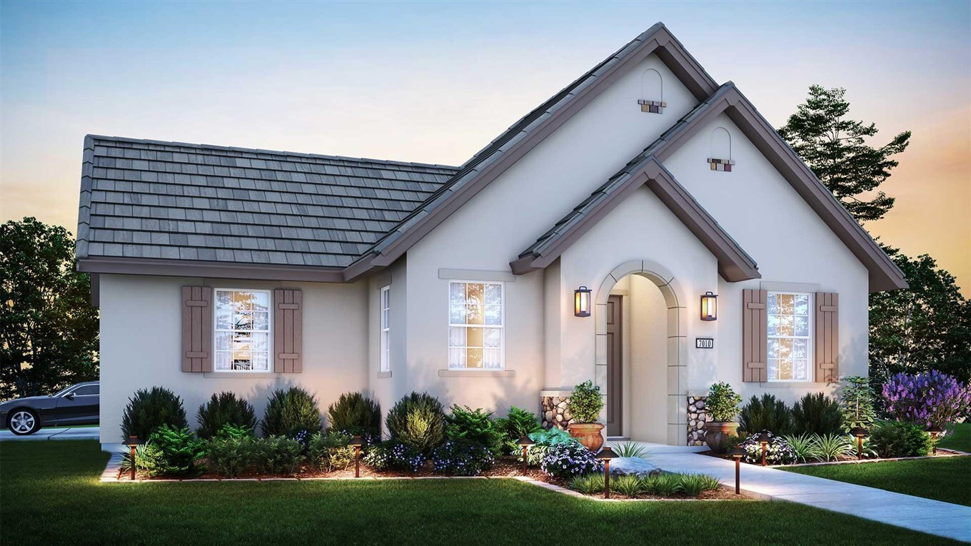 Lot 69 - Plan Dawson - Elevation French Cottage